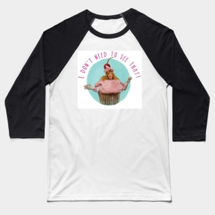 Valerie Cherish Cupcake Baseball T-Shirt